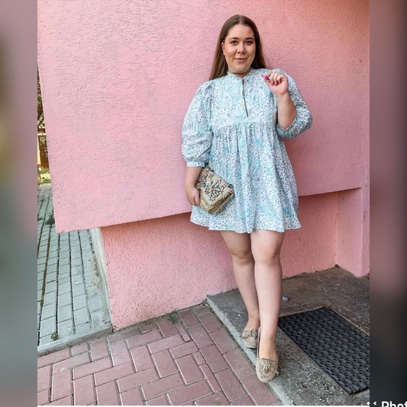 COPY - RINTED POPLIN DRESS - Picture 4 of 14